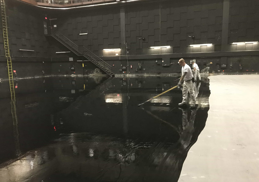 Plancher de studio de TVA 1   Plancher de studio de TVA 1