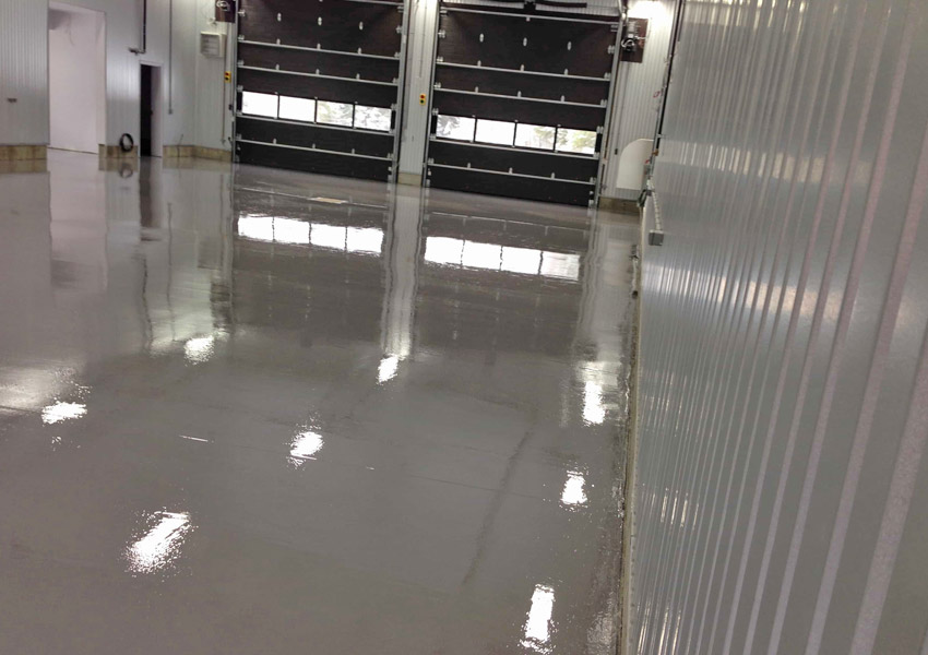 Plancher époxy caserne Lac Supérieur   Plancher époxy caserne Lac Supérieur