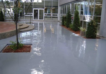  Plancher epoxy école Vaudreuil 